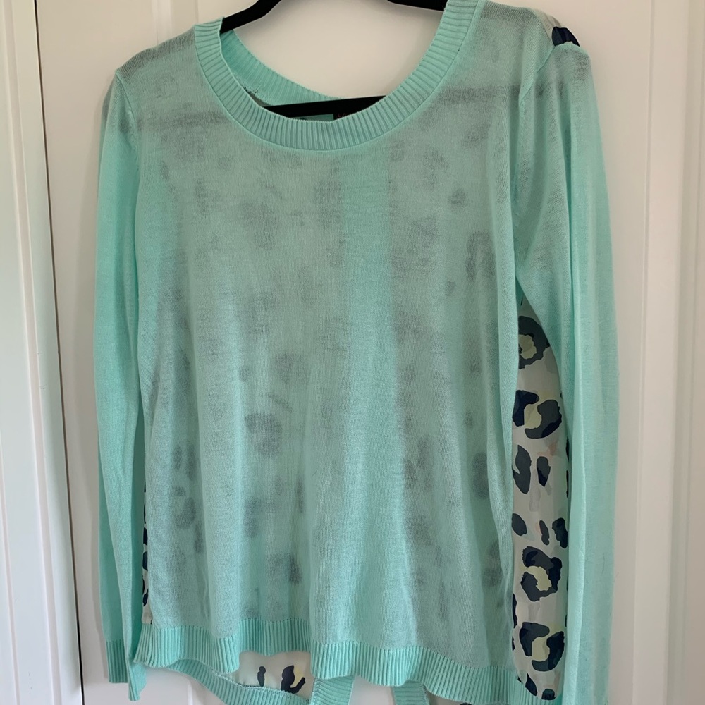 Mint women's top with open back - size XL
